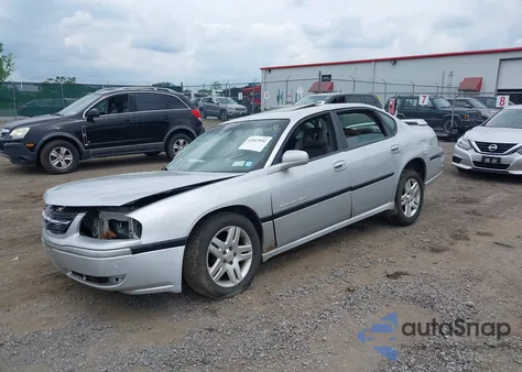 2003 Chevrolet Impala Ls из США, поврежденный, VIN 2G1WH52K739404947
